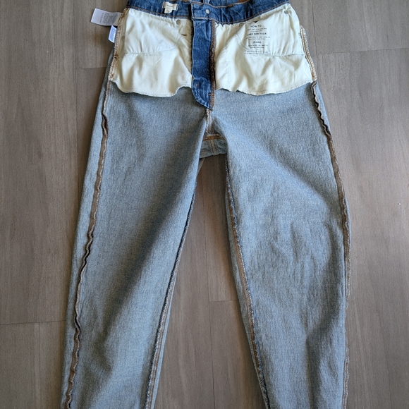 Madewell Balloon Jeans Size 26, Vintage Vibe - Picture 3 of 6